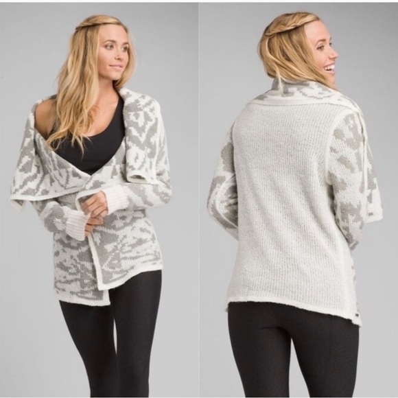PrAna Alberta Reversible Wool Blend Sweater Size XL - Picture 1 of 10